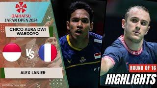 Chico Aura Dwi Wardoyo INA vs Alex Lanier FRA - R16  Japan Open 2024