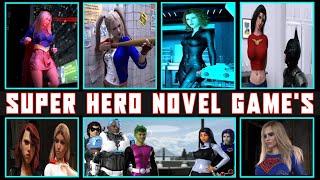 Top 6 Super Hero Visual Novel Games  EzrCaGaminG  Part-1