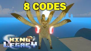 *NEW* King Legacy 400 GEMS ALL *NEW* SECRET OP CODES? Roblox King Legacy