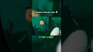 Plankton literally dies #spongebob #gaming