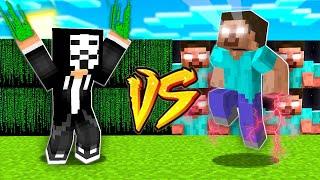 HACKER vs HEROBIRNE - MINECRAFT CHALLENGE  BAZA vs BAZA MATRUNER