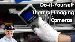 #247 Do-it-Yourself Thermal Imaging Cameras AMG8833 MLX90640 M5Stack Arduino IDE and Flir one