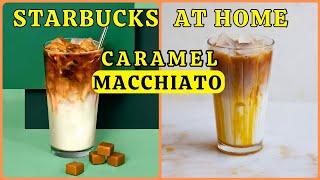 Make The Best Iced Caramel Macchiato at Home in 5 Minutes