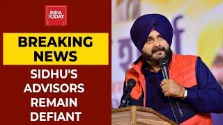 Navjot Singh Sidhus Advisors Remain Defiant Amid Massive Controversy  Breaking News