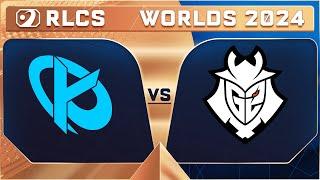 KCORP vs G2  12 FINALE - Worlds RLCS 2024