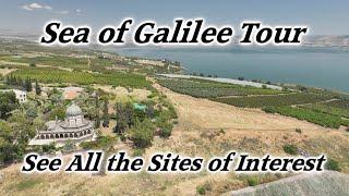 Sea of Galilee In-depth Tour See All the Sites of Interest and Walk in the Footsteps of Jesus.