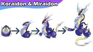 Gen 9 Lengendary Pokémon Evolution & Egg  Koraidon - Miraidon  Max S Animation