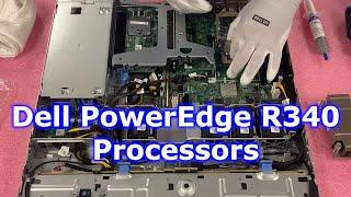 Dell PowerEdge R340 Server CPUs  Intel Xeon Processors Options  LGA1151 Socket  CPU Install