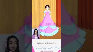 Mama yoga pilih Baju lebaran sampe pingsan  Baju baru #sakuraschoolsimulator #shorts