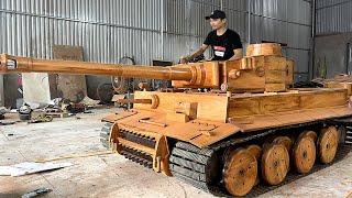 Dad Spends 3 Months Building His Sons Favorite Tank