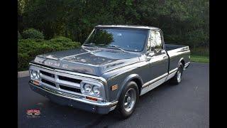 LS V8 Powered 1972 GMC 1500 Resto Mod Test Drive