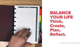 Stay Balanced with the Balanced Life Planner