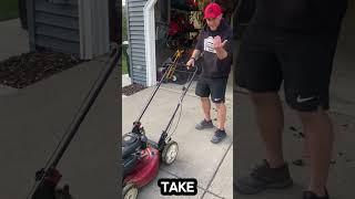 I CAN’T BELIEVE THIS LAWN MOWER RUNS