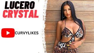 Lucero Crystal Biography of American Plus Size model  bio  wiki