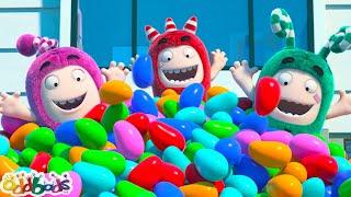 Jelly Belly Candy Crush  Oddbods Full Episode  Funny Cartoons for Kids