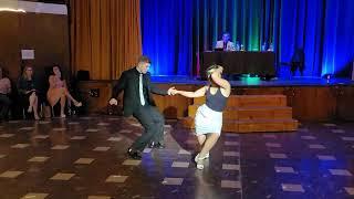 Swingin Soul Contest 2022 Alexsandra Papoban and Zachary Pals