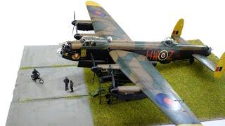 Full Build  Revell Avro Lancaster B.MkIIII - 172 Scale Plastic Model Kit  Review