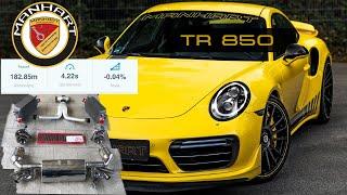 MANHART TR 850  100-200 kmH  Wie schnell ist unser Porsche Turbo S ?