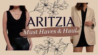 Aritzia Recent Haul & Must-HavesUltimate Favorites