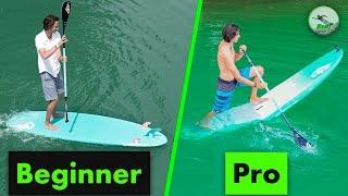 Stand-up paddling for beginners SUP - explained in 6 minutes