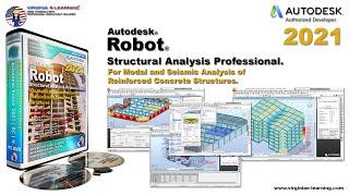 Autodesk Robot 2021 Tutorial RC II  Lesson 00  Full Lesson