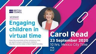 Webinar Engaging children in virtual time