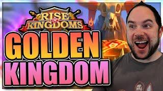 Golden Kingdom speed-running Rise of Kingdoms