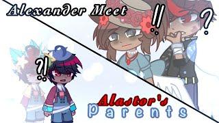 Alexander Meet Alastors Parents  Hazbin Hotel Nice Vees AU  Oofpost-