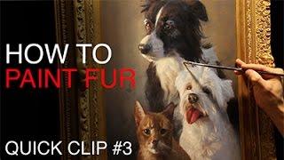 Painting PET PORTRAITS  How To Paint Fur