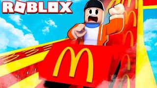 ESCAPE MCDONALDS OBBY...  Roblox