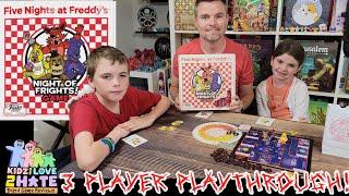 Playthrough of Five Nights At Freddys Night Of Frights Game  @FunkoGamesOfficial Kidz of L2H
