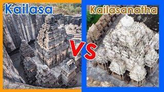 Prototype of Kailasa Temple at Ellora Caves Discovered 100% Proof -  Kanchi Kailasanathar Temple