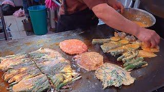 전집 Orders Rush When It Rains? Making Various Korean Traditional Pancakes - Korean street food