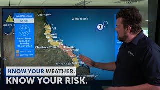 Severe Weather Update #2 23 January 2024 Tropical cyclone to develop early Wednesday morning