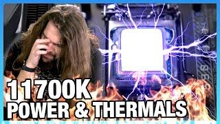 Intels Z590 Motherboard Problem i7-11700K Power & Thermals Explained