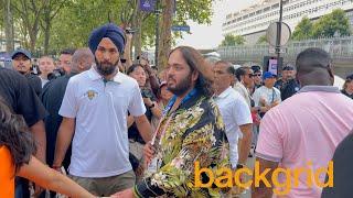 Ambani Family arrives at the Womens Team All-Around Final in Paris France