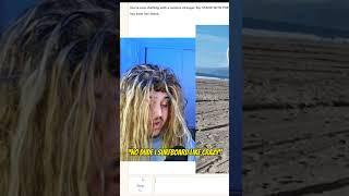 SURFER GUY GOES CRAZY ON OMEGLE  #omegle #youtubeshorts #funny #comedy #viral