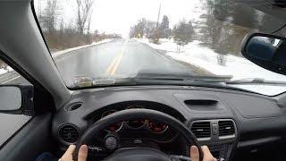 Lucky Driver Escapes Crashing After Hydroplaning On Road