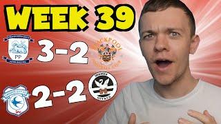 MY CHAMPIONSHIP WEEK 39 SCORE PREDICTIONS ITS DERBY WEEKEND
