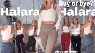 Buy or bye  with Halara The best leggings? Discount code  ad