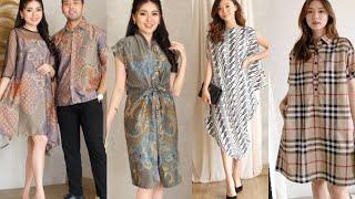 MODEL BAJU BATIK DAN BAJU CASUAL WANITA CANTIK