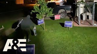 Man Sets Up Paintball Trap For People Stealing His Election Yard Signs  Neighborhood Wars  A&E