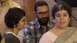 Aamir Khans wife Kiran Rao BONDS with his first wife Reena  Watch video