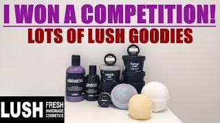 I WON A LUSH COMPETITION PRIZE HAUL  