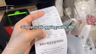 Grocery shopping with me  Singapore Vlog