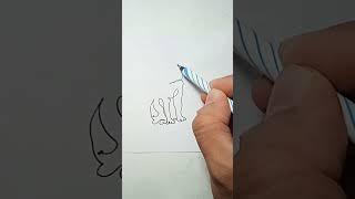 ONE LINE ART #shorts #viral #art #shortvideo #youtubeshorts #funny #reels #love #viralshorts #tiktok