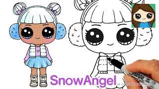 How to Draw Snow Angel  LOL Surprise Doll