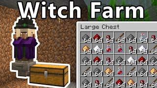 Witch Farm  2000 itemh  Minecraft 1.20+