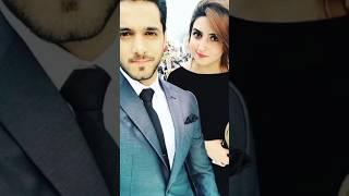 Tere Bin Drama Actor wahaj ali with wife ️