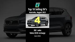 EV Top 10 - August 2023 Australia